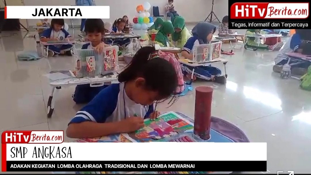 SMP ANGKASA, ADAKAN LOMBA OLAH RAGA  TRADISIONAL