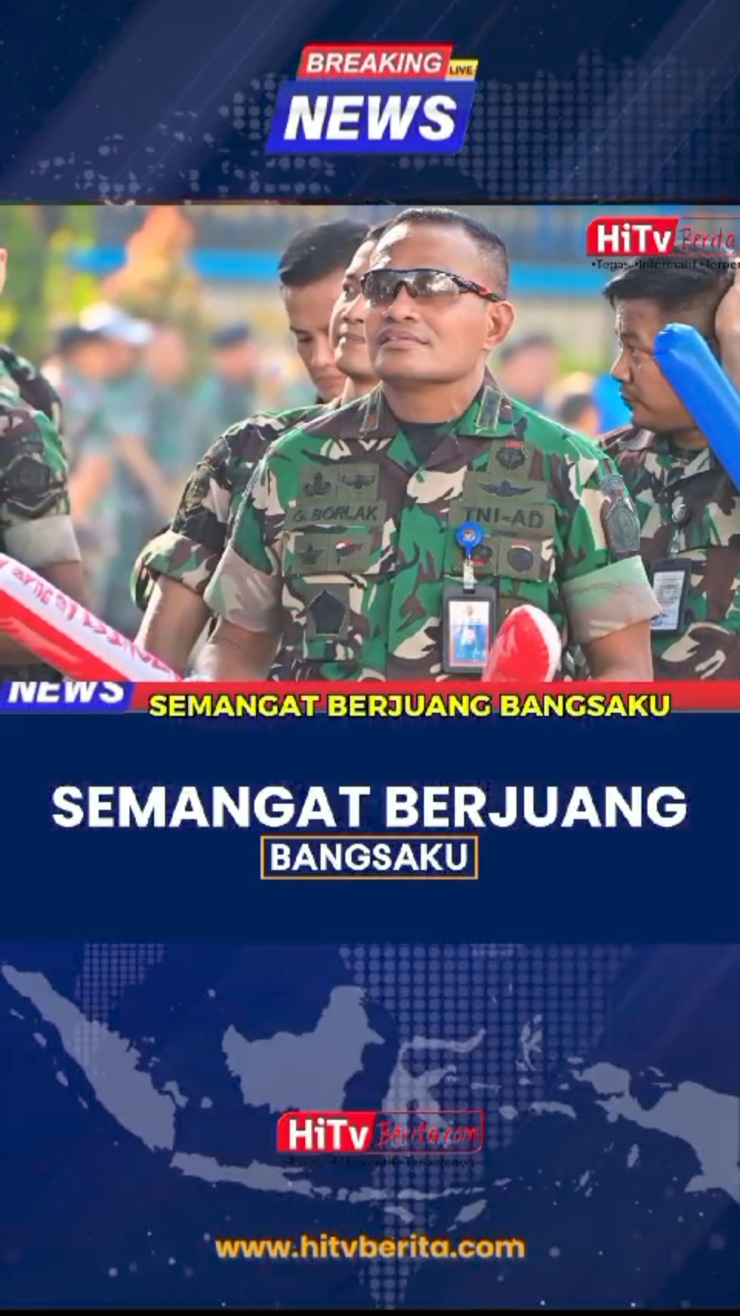 SEMANGAT BERJUANG BANGSAKU BERSAMA G BORLAK