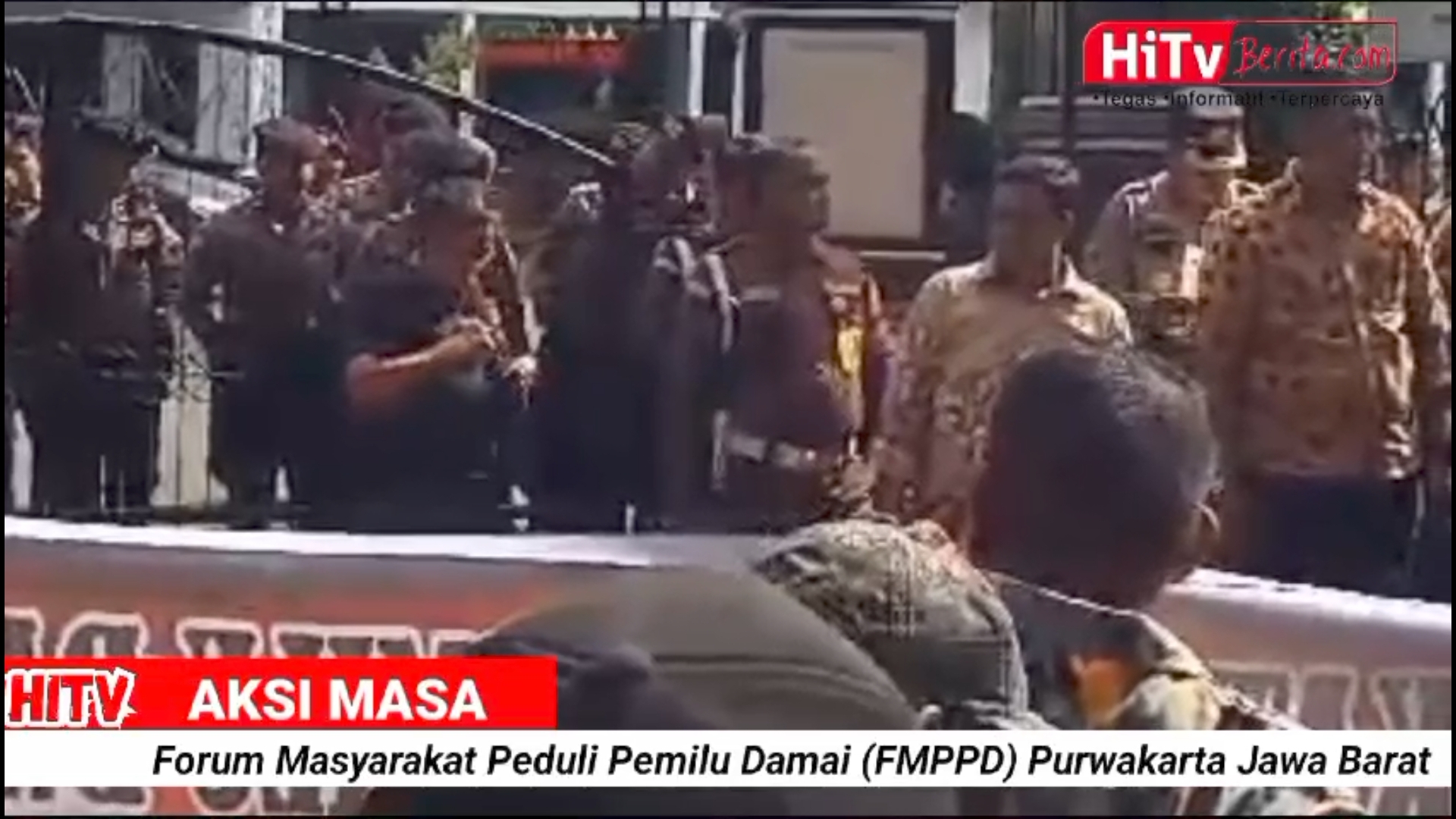 Gelar Aksi Damai, FMPPD Kecam Intervensi Pihak Luar Dalam Penanganan Kasus di Kejari Purwakarta