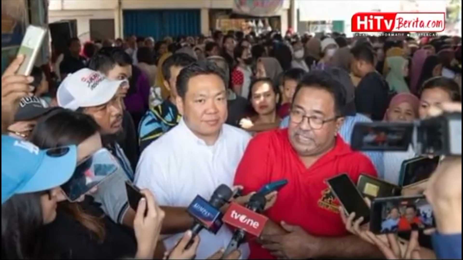 Kunjungan Rano Karno Disambut Antosias Warga Cengkareng Jakarta Barat