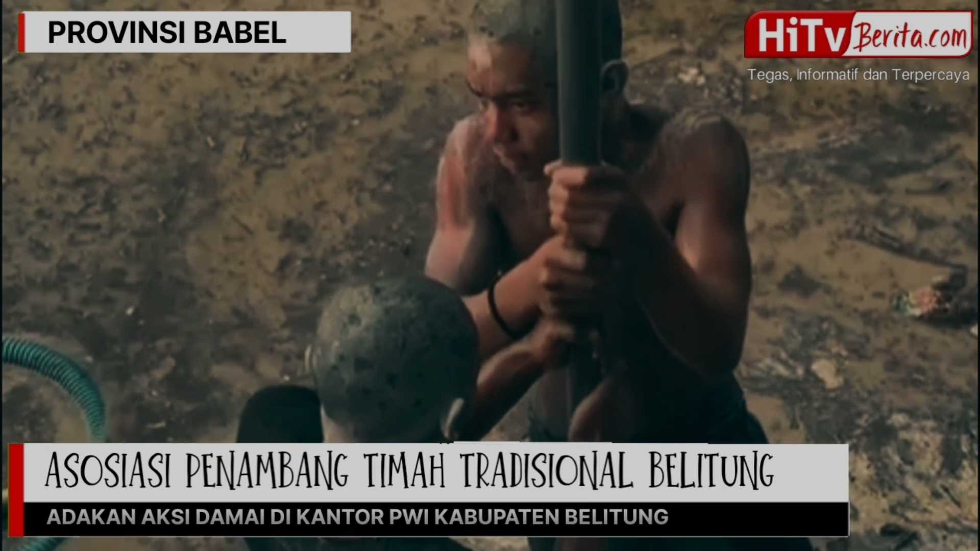 Asosiasi Penambang Tradisional Belitung, Adakan Aksi Damai Terkait Tambang Timah Yang Ada Di  Belitung