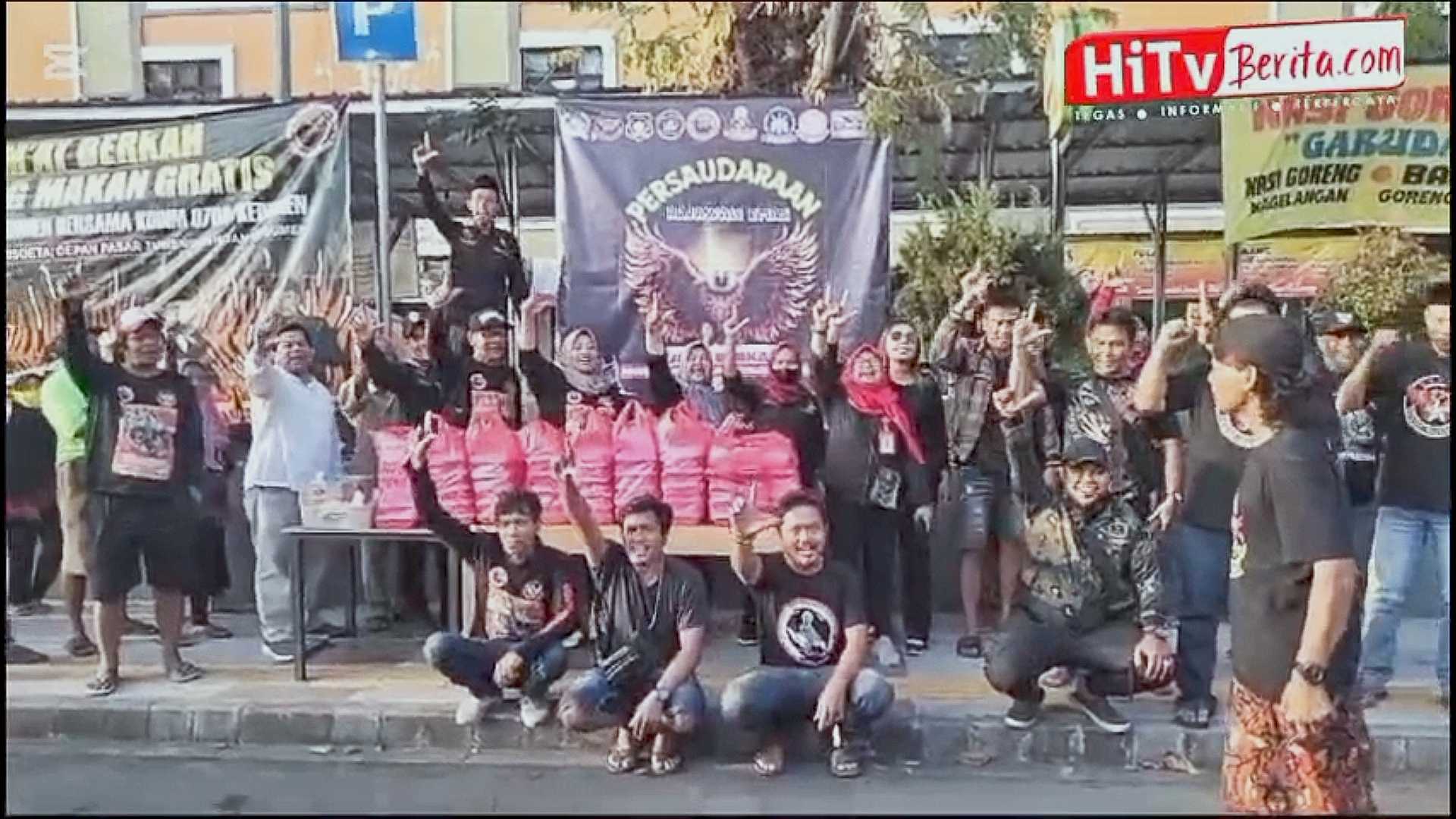 Kolaborasi Apik Persaudaraan Rajawali Emas, Berbagi Nasi Box Dalam Kegiatan Jum’at Berkah