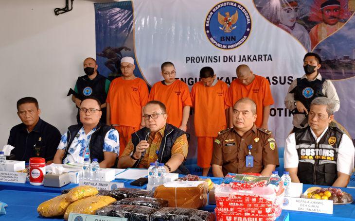 BNN DKI Jakarta Musnahkan Narkotika Seberat 9,4 Kg