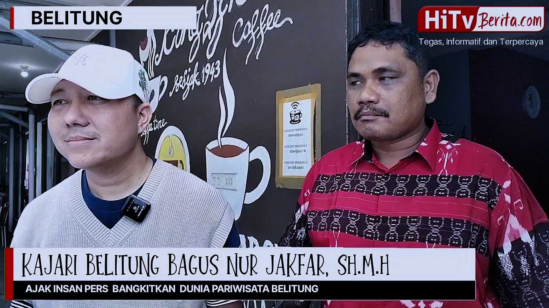 Bagus Nur Jakfar Adi Saputro S.H, M.H Ajak Insan Pers Bangkitkan Dunia Pariwisata Belitung