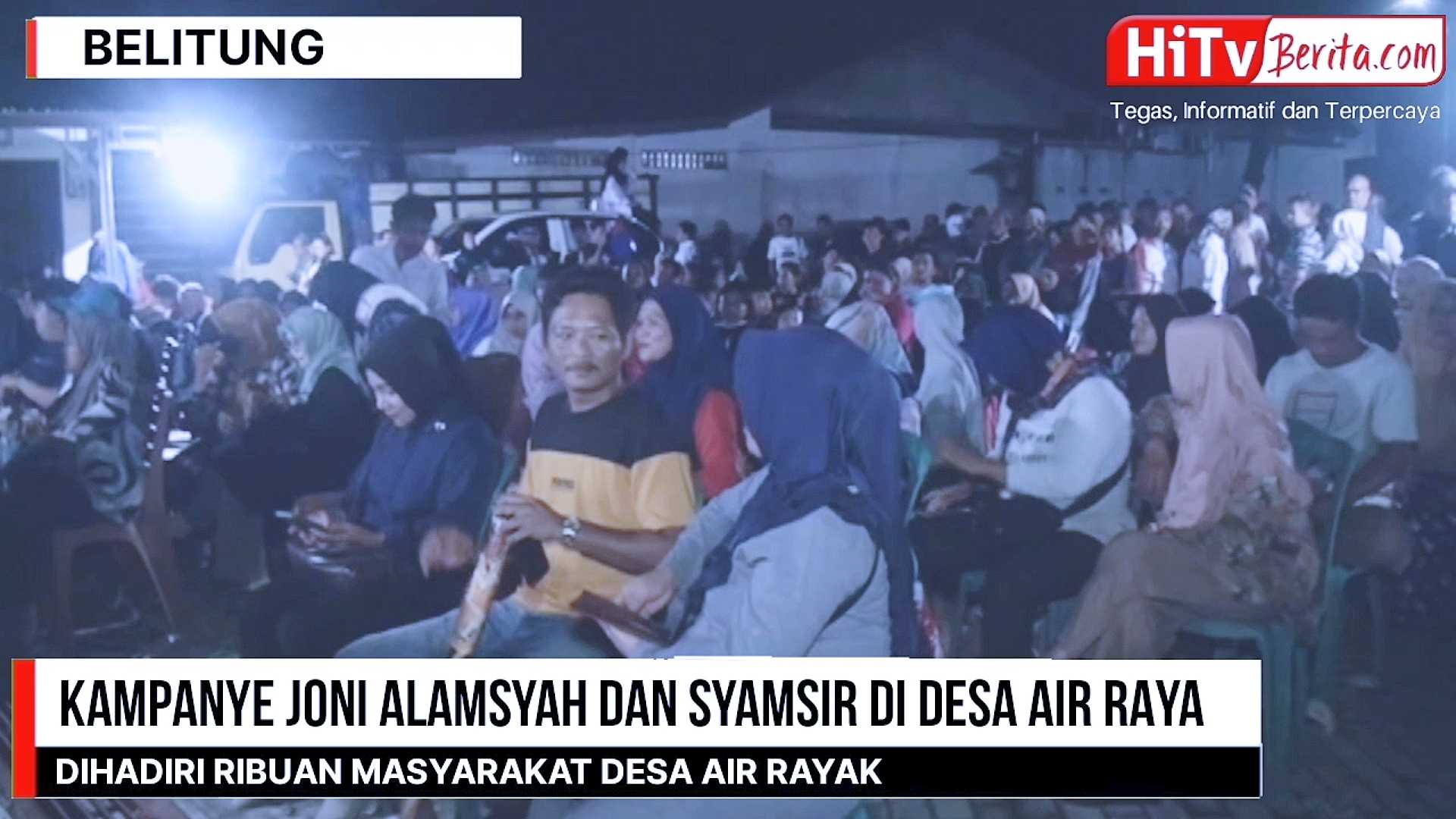 Kampanye Djoni Alamsyah Dan Syamsir Dihadiri Ribuan Masyarakat Desa Air Rayak