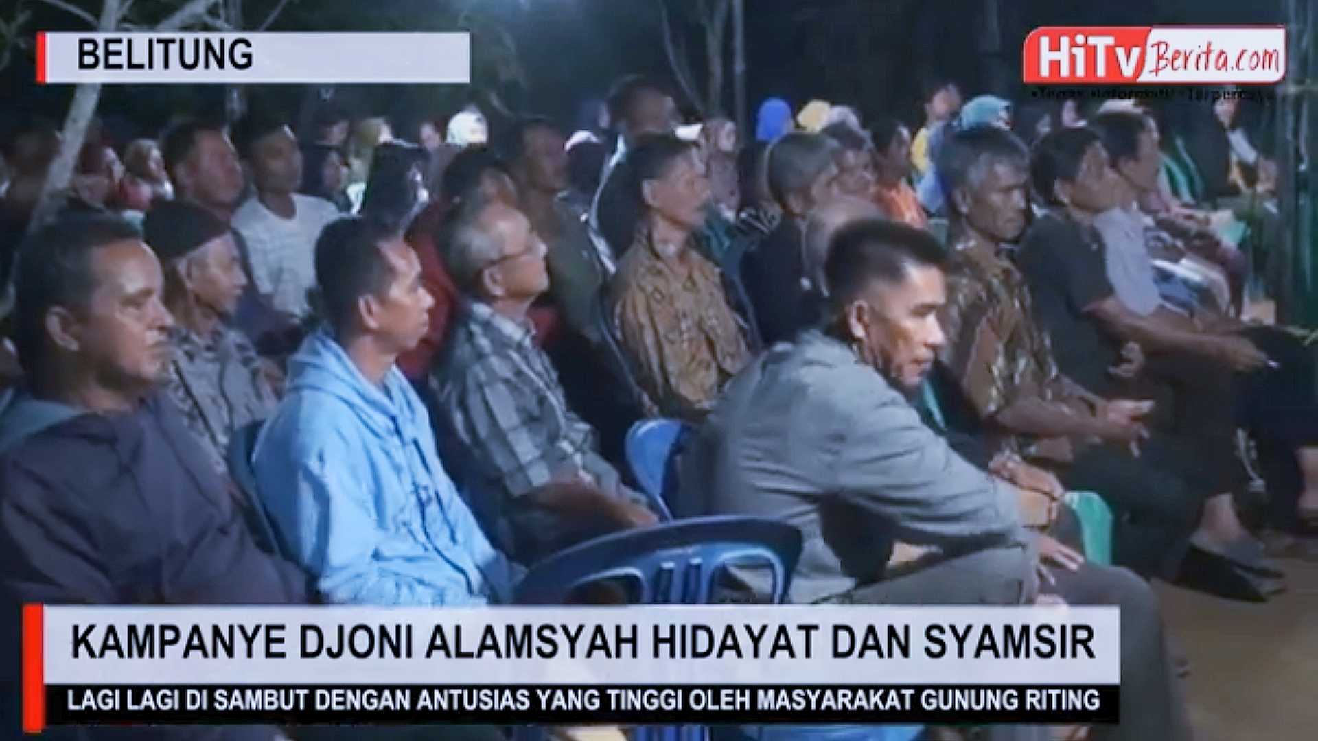 Kampanye Dialogis Paslon DJOSS Dihari Ke-17 Di Desa Gunung Riting Lagi Lagi Mendapatkan Respon Positif Dari Masyarakat Gunung Riting