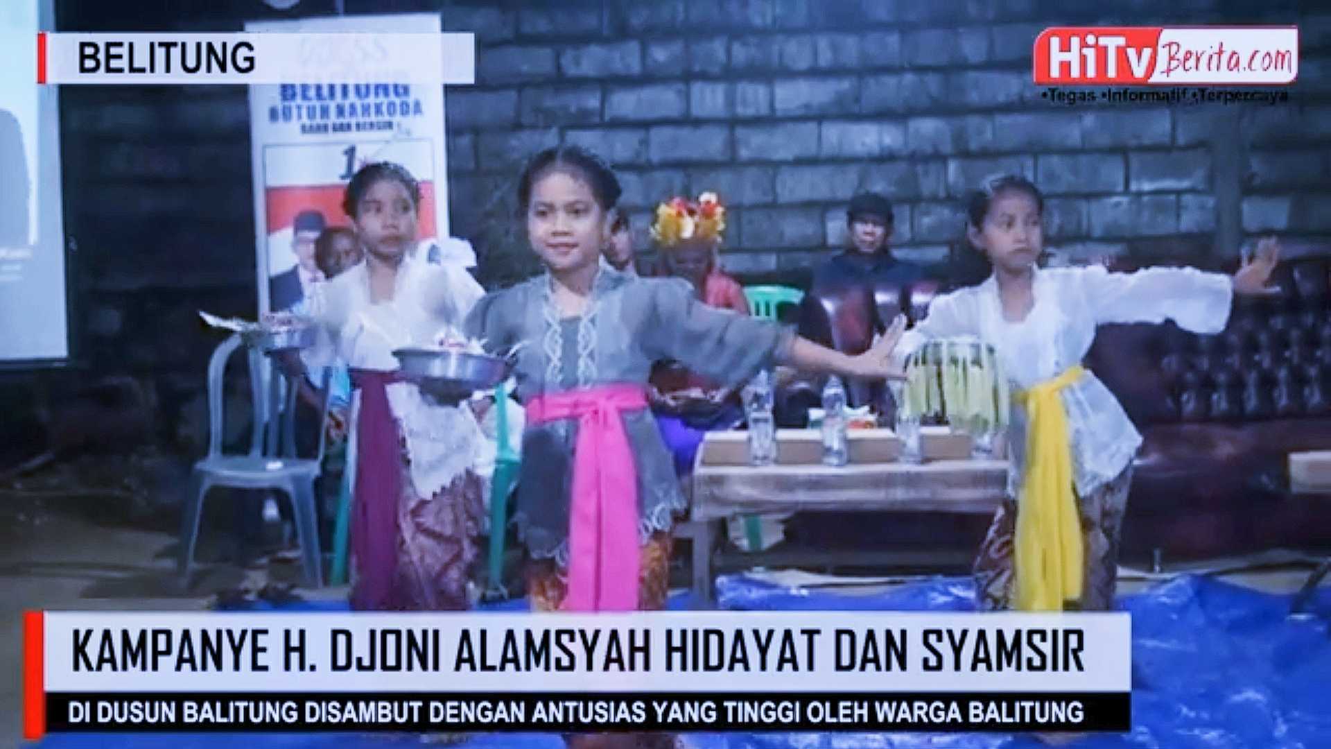 Kampanye Dialogis Paslon H. Djoni Alamsyah Hidayat Dan Syamsir Di Dusun Balitung Desa Pelepak Putih lagi Lagi Disambut Dengan Antusias Yang Tinggi Oleh Warga Balitung