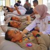 Sambut HUT Humas Polri ke-73, Polres Purwakarta Gelar Aksi Donor Darah