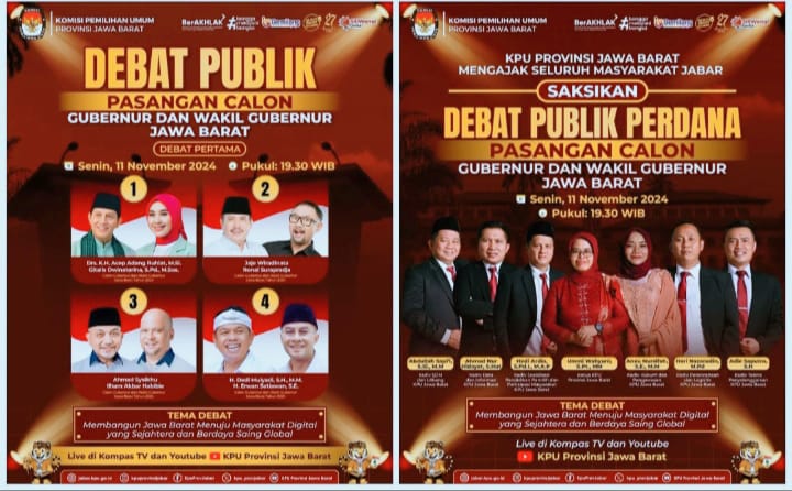 Polisi Kerahkan 1.300 Personil Amankan Debat Perdana Pilgub Jabar 2024