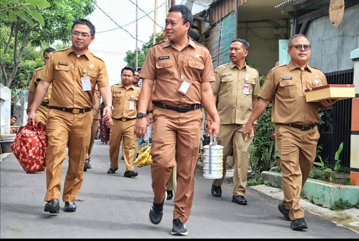 Jelang Peringatan HUT ke-53, Korpri Purwakarta Gelar Silaturahmi ke Sesepuh PNS