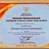 Pj. Bupati Purwakarta Terima Penghargaan dari Kementerian Hukum Republik Indonesia