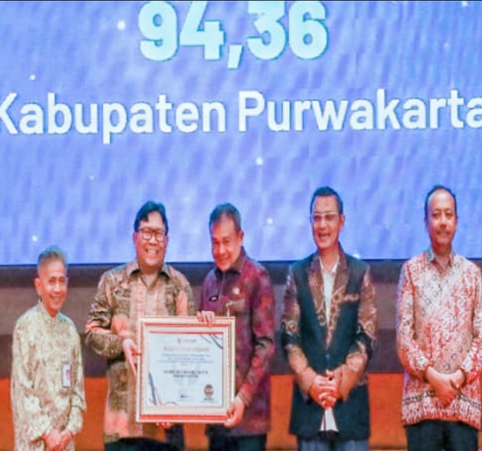 Dapat Opini Kualitas Tertinggi Kategori Zona A, Pemkab Purwakarta Raih Penghargaan dari Ombudsman RI