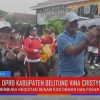 Ketua DPRD Kabupaten Belitung Vina Cristyn Ferani Resmi Membuka Kegiatan Senam Kun Dewan Dan Pasar Rakyat 2025