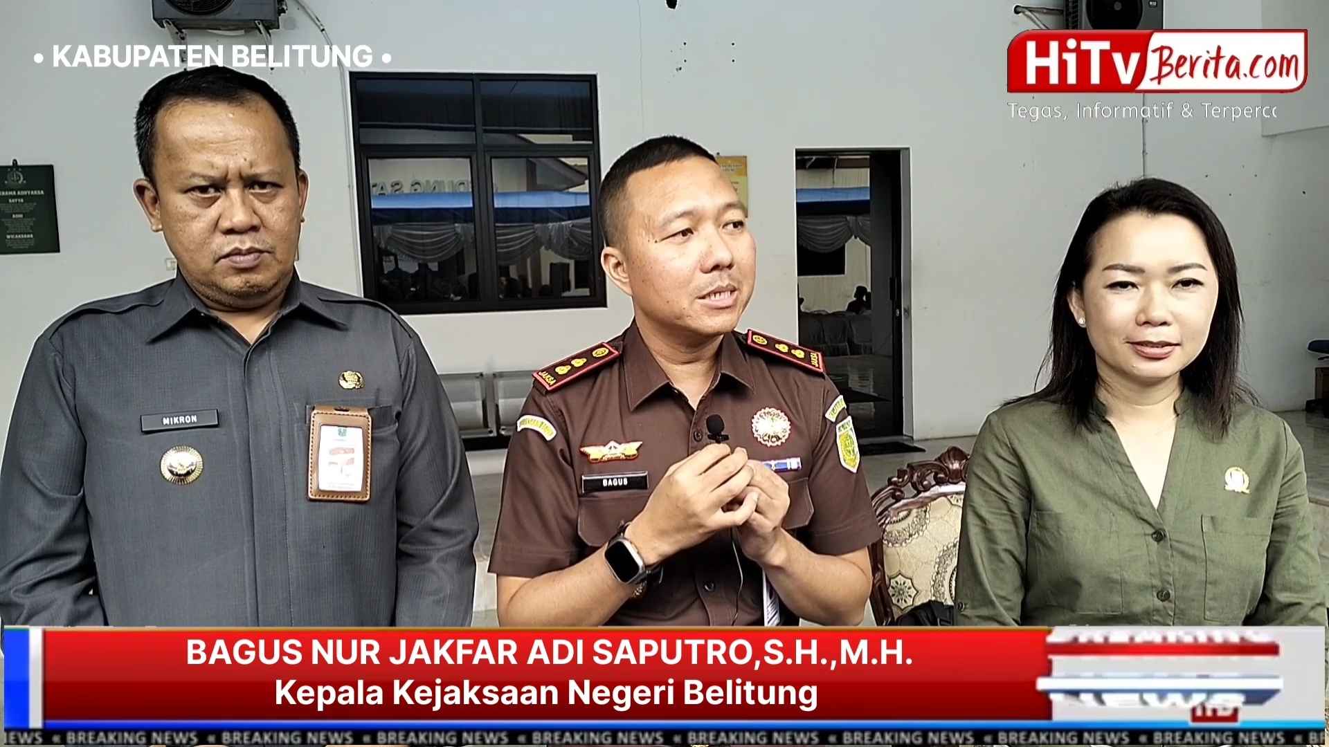 Kejaksaan Negeri Belitung Menggelar Kegiatan Rapat Rekonsiliasi Data Penyaluran LPG 3 Kg Di Wilayah Kabupaten Belitung