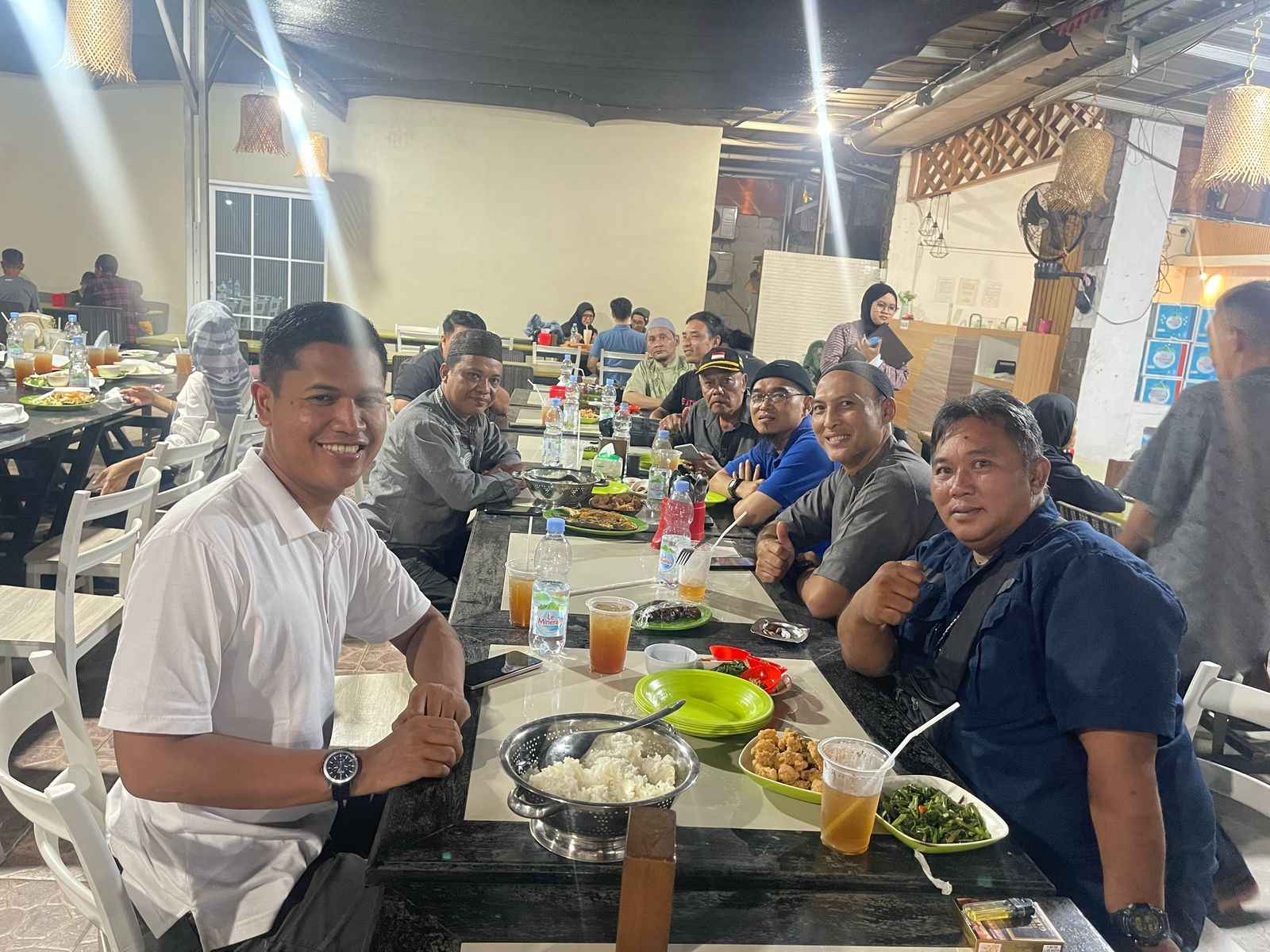 Executive General Manager (EGM) PT Angkasa Pura II Cabang Bandara H AS Hanandjoeddin, Hernindya Arie Setyawan Adakan Kegiatan Buka Puasa Bersama Insan Pers