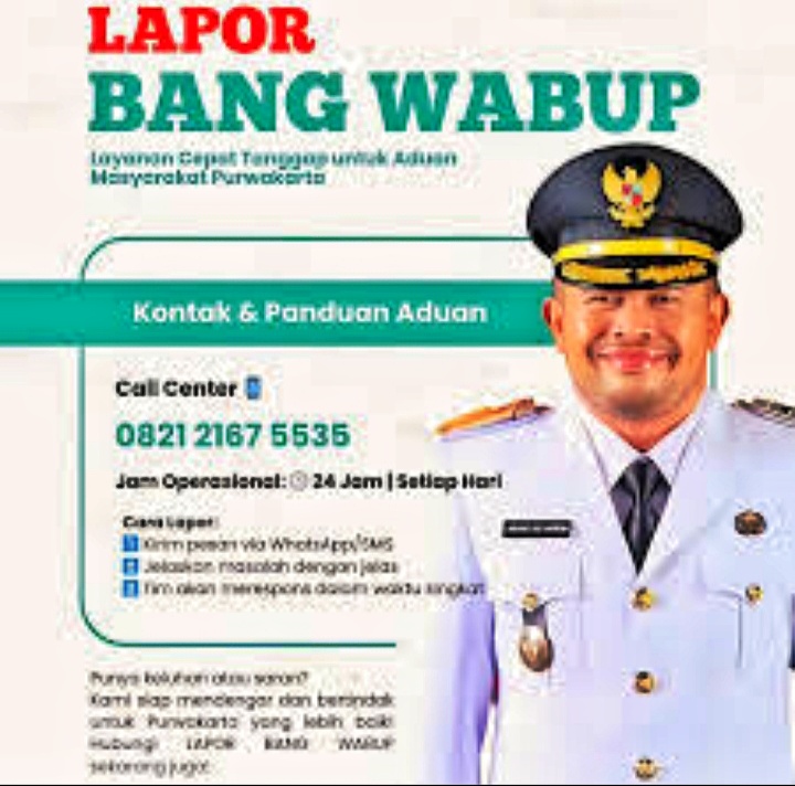 Pospera Purwakarta Pertanyakan Legalitas Layanan Call Center “Lapor Bang Wabup”