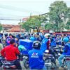 Ratusan Kurir Lazada Logistic Gerudug Kantor Disnakertrans Karawang!