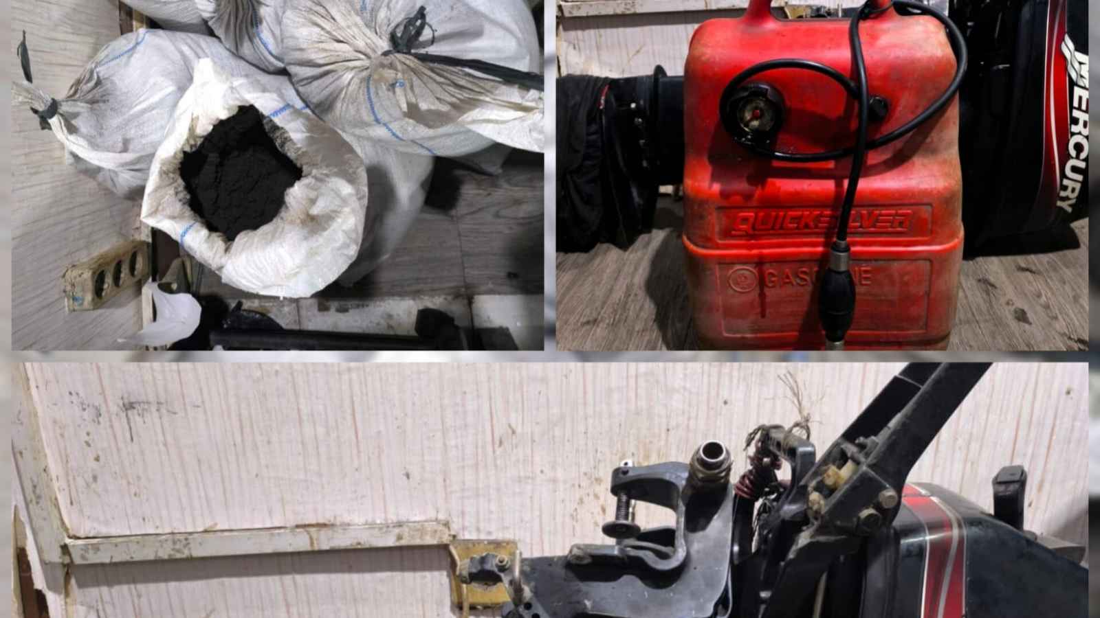 Aksi Pencurian Terekam CCTV, 3 Kawanan Pencuri Pasir Timah Di KIP PT. Timah Diringkus Dit Polairud Polda Babel