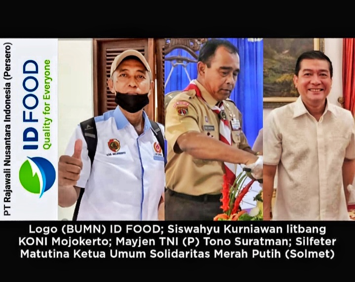 Tono Suratman Resmi Jadi Komisaris Utama ID FOOD, Siswahyu Kurniawan Ucapkan Selamat