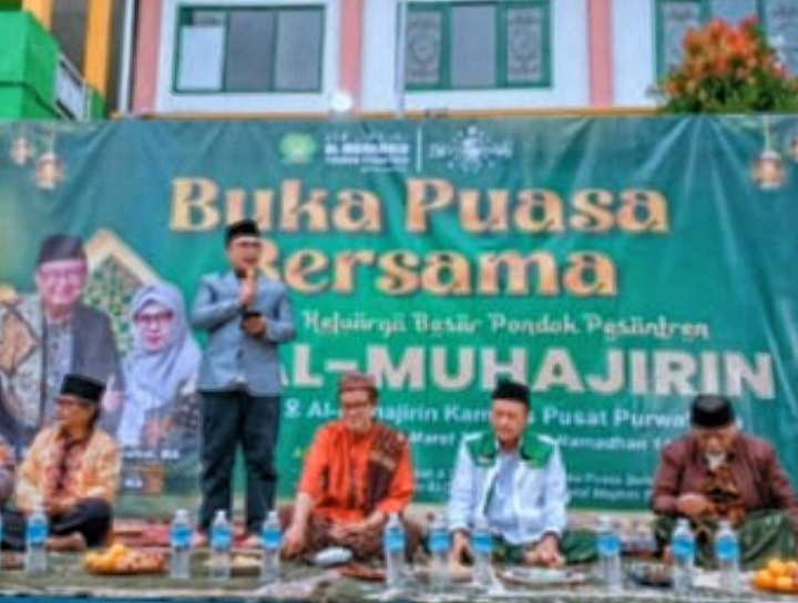 Merajut Silaturahmi dan Kebersamaan, Keluarga Besar Al-Muhajirin Gelar Buka Puasa Bersama