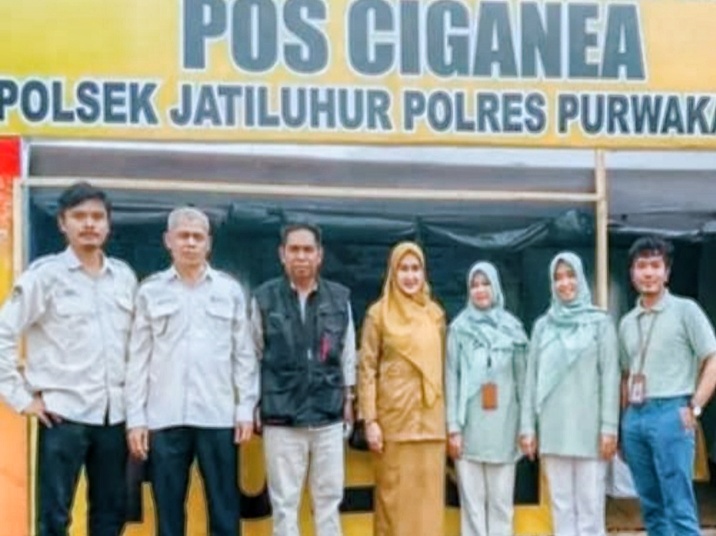 Posko Kesehatan Siaga di Purwakarta Untuk Lancarkan Arus Mudik Balik Lebaran 2025