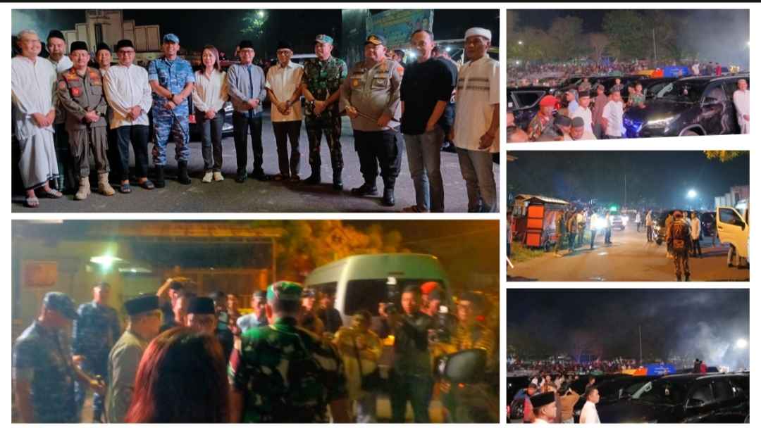 Pawai Takbir Keliling Meriahkan Malam Menyambut Hari Raya Idul Fitri 1446 H di Tanjungpandan
