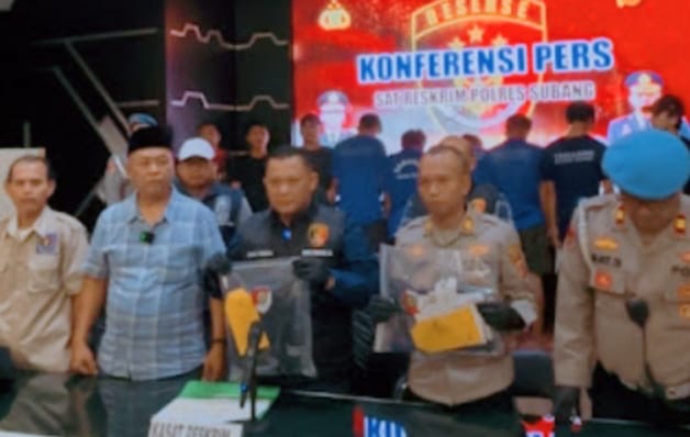 Polres Subang tetapkan Lima Pelaku pengeroyokan Kulitinta sebagai Tersangka! 