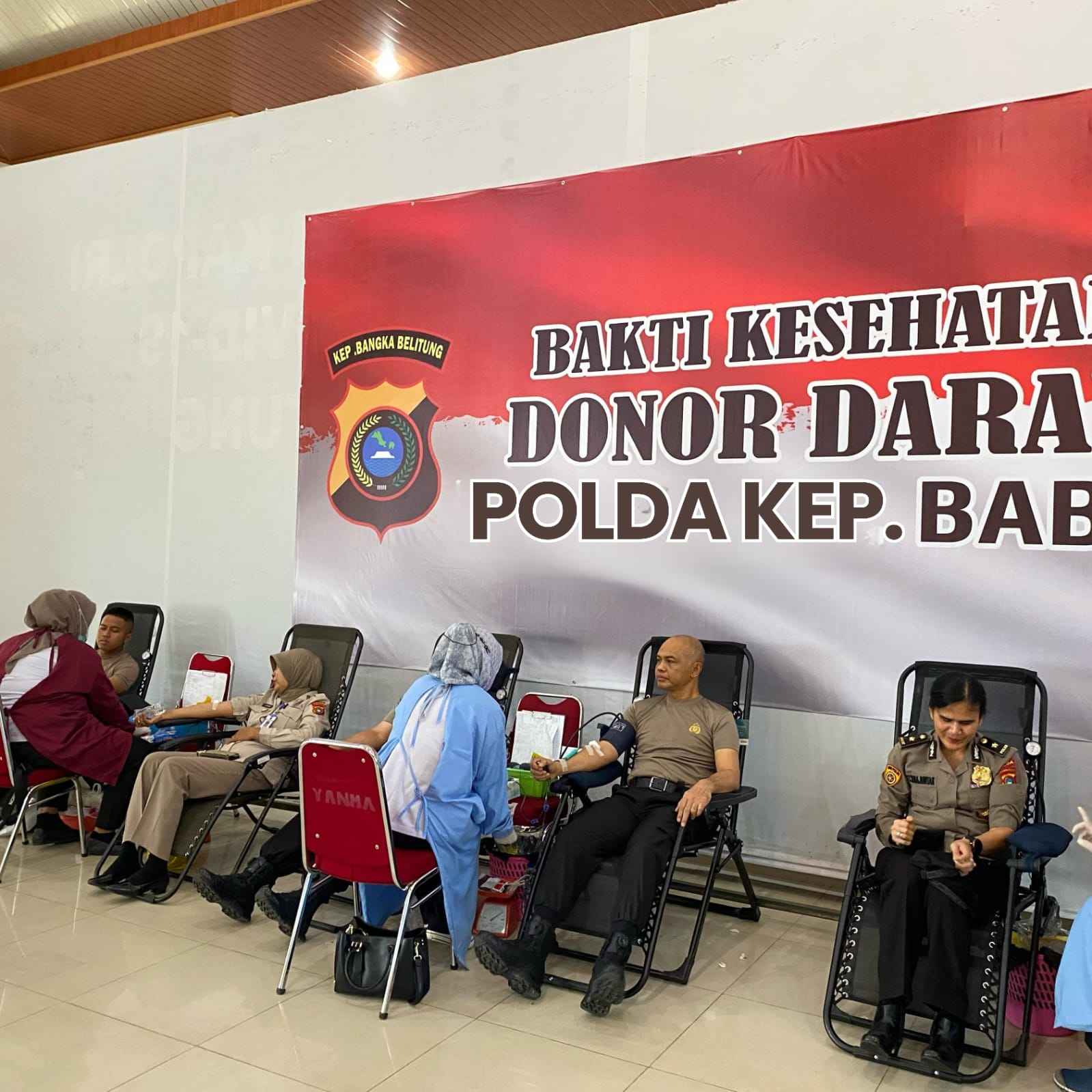 Stok Darah Di PMI Menipis, Kapolda Babel Gerak Cepat Ajak Anggota Donor Darah