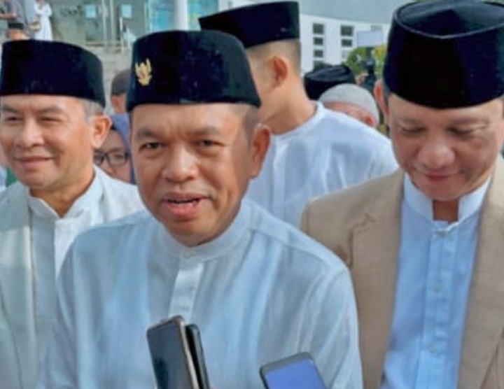 Kesan Pertama Kang Dedi Mulyadi Shalat Idul Fitri 1446 H di Gasibu Bandung