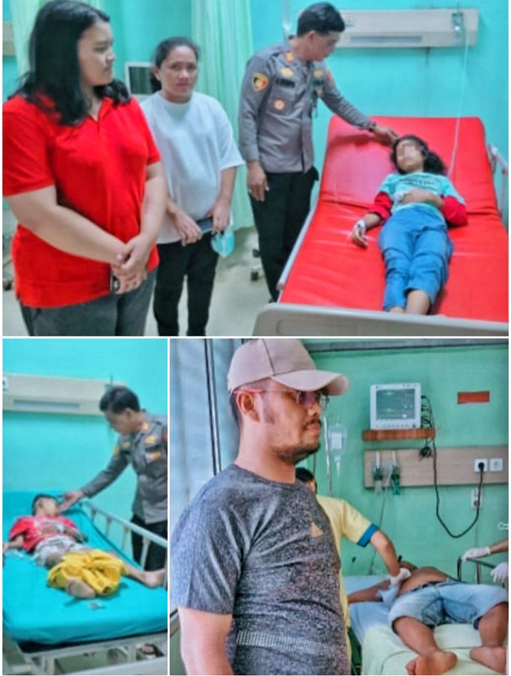 Viral di Medsos, Empat Pengunjung Pantai Binasi Sorkam Nyaris Tenggelam!