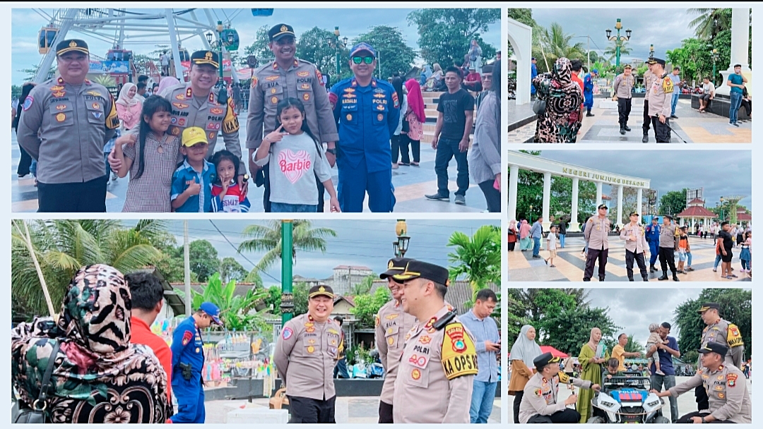 Pastikan Kenyamanan Wisatawan Saat Libur Lebaran, Kapolres Basel : Buat Liburan Di Bangka Selatan Jadi Menyenangkan