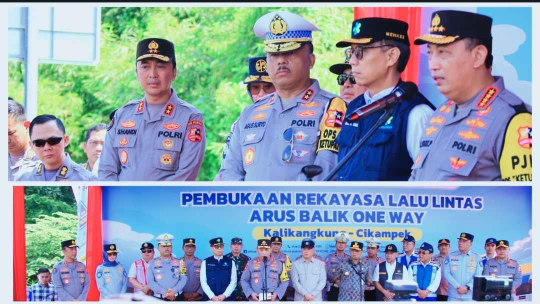 Kapolri Jelaskan Alasan Berlakukan One Way Nasional di Puncak Arus Balik Lebaran