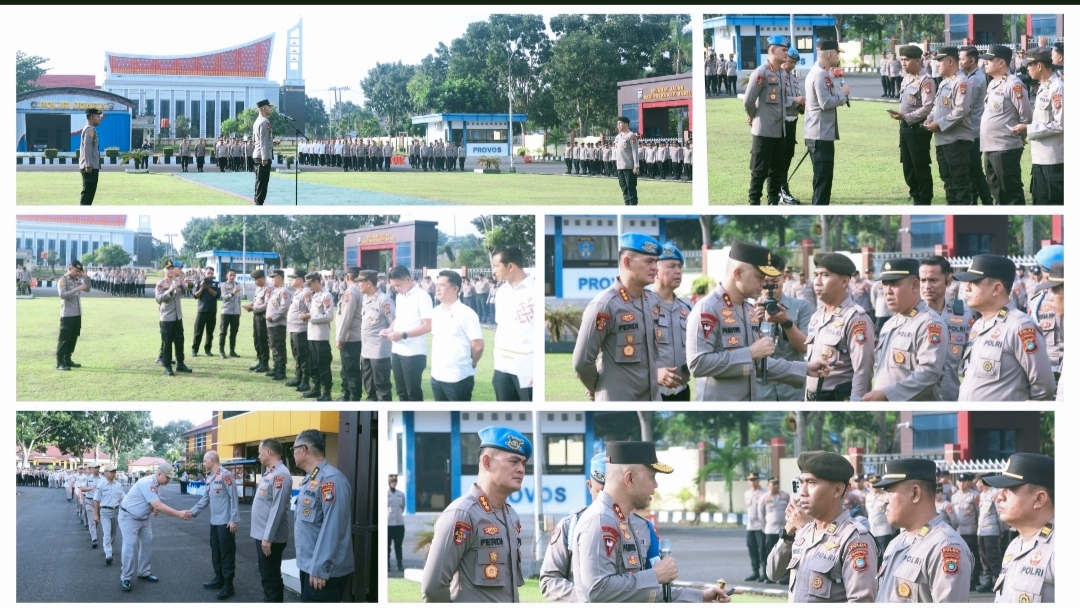 Kapolda Babel Pimpin Apel Hari Pertama Kerja Pasca Lebaran, Sampaikan Apresiasi Pengamanan Berjalan Aman Dan Kondusif