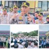 Kumpulkan Dua Polres Di Mapolres Bangka Tengah, Kapolda Babel Sampaikan Apresiasi Dan Beri Pesan Ini Ke Anggota