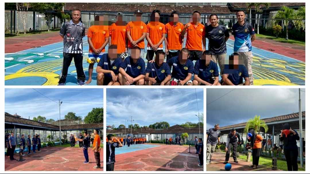 PORSENAP HBP KE-61 DI LAPAS TANJUNGPANDAN BERLANGSUNG MERIAH DAN PENUH SEMANGAT