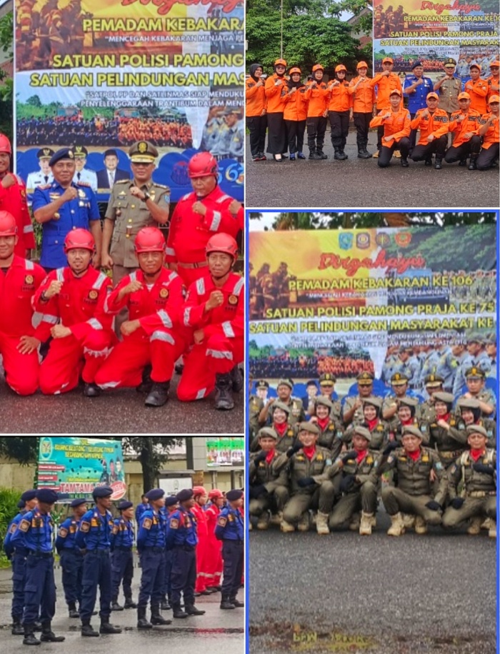 Pemerintah Kabupaten Belitung Gelar Upacara Peringatan HUT Satpol PP, Linmas, dan Damkar