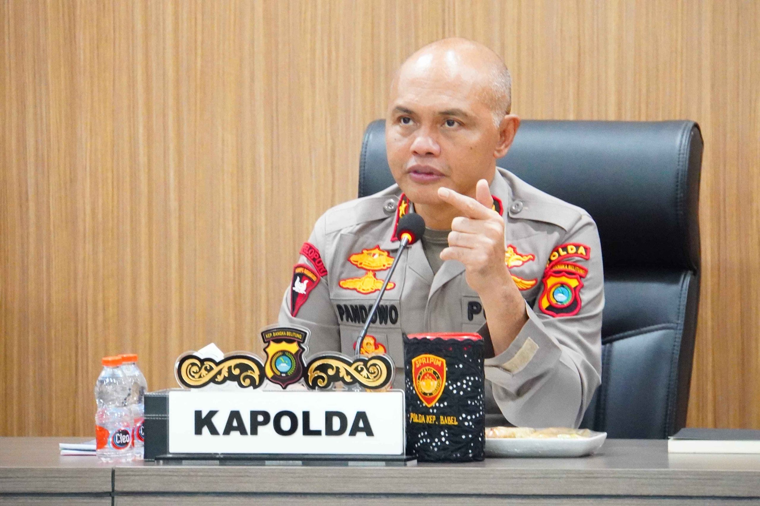 Tegas! Kapolda Minta Jajaran Berantas Aksi Geng Motor Dan Premanisme Di Babel, Irjen Hendro : Jangan Beri Ruang