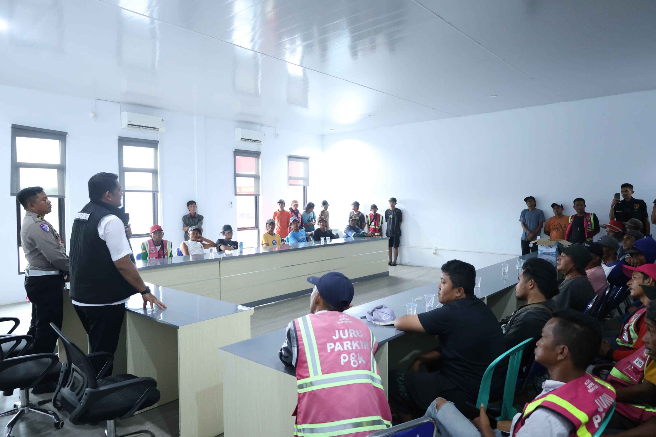 Polda Babel Jaring Puluhan Jukir di Pangkalpinang, Diberikan Pembinaan dan Edukasi