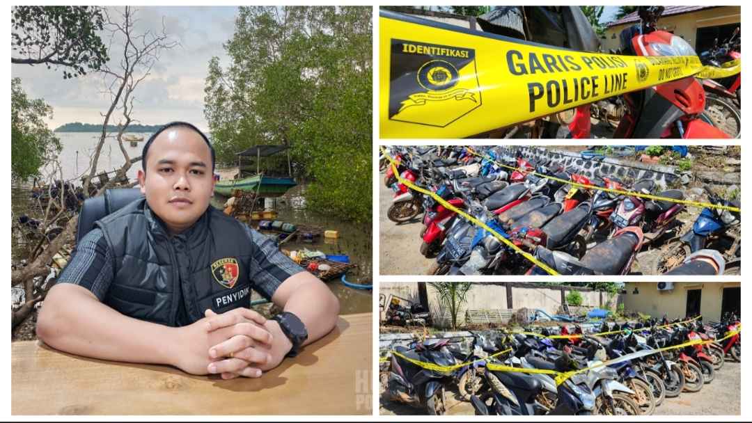 Kasat Reskrim Polres Belitung Gempur Tambang Timah Ilegal