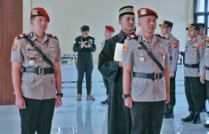 Estafet Kepemimpinan di Polres Purwakarta, AKP Uyun Saepul Uyun Resmi Jabat Kasat Reskrim