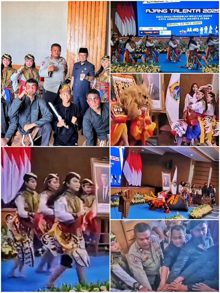 Singo Budoyo Mudho SMPN 261 Memukau di Ajang Talenta Jakarta Utara