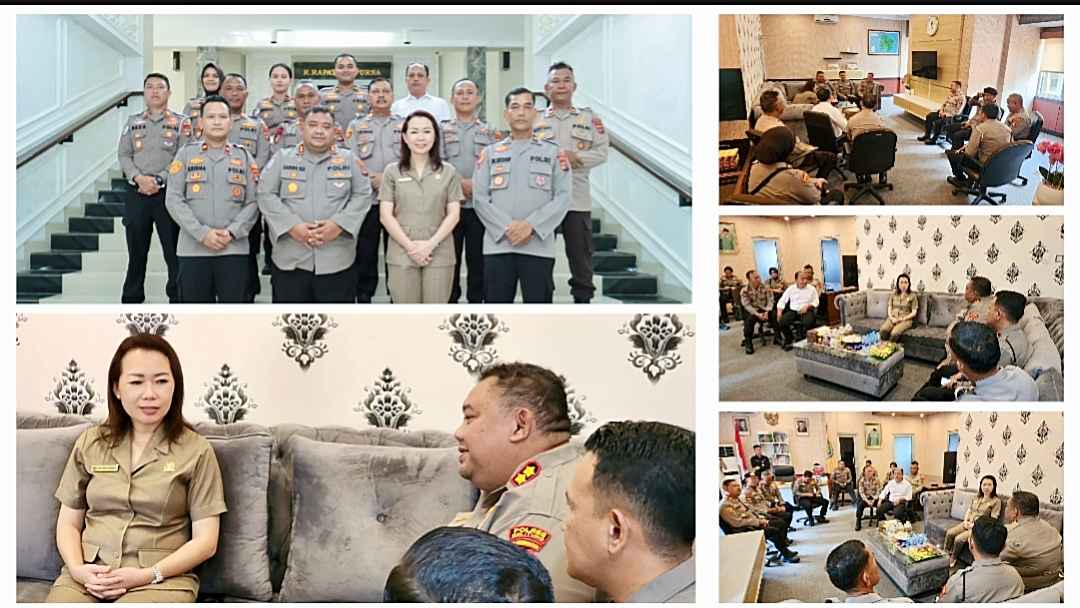 Kapolres Belitung Laksanakan Kunjungan Kerja Dan Silahturahmi ke Ketua DPRD Kabupaten Belitung