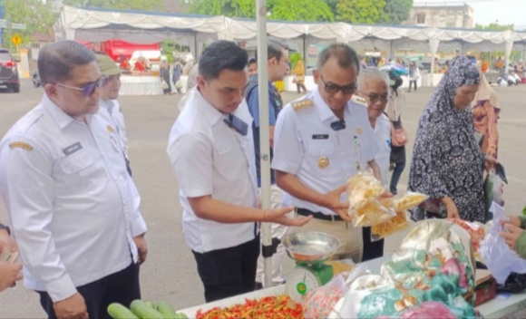 Pemerintah Kabupaten Belitung Gelar Gerakan Pangan Murah, Dorong Konsumsi Produk Lokal