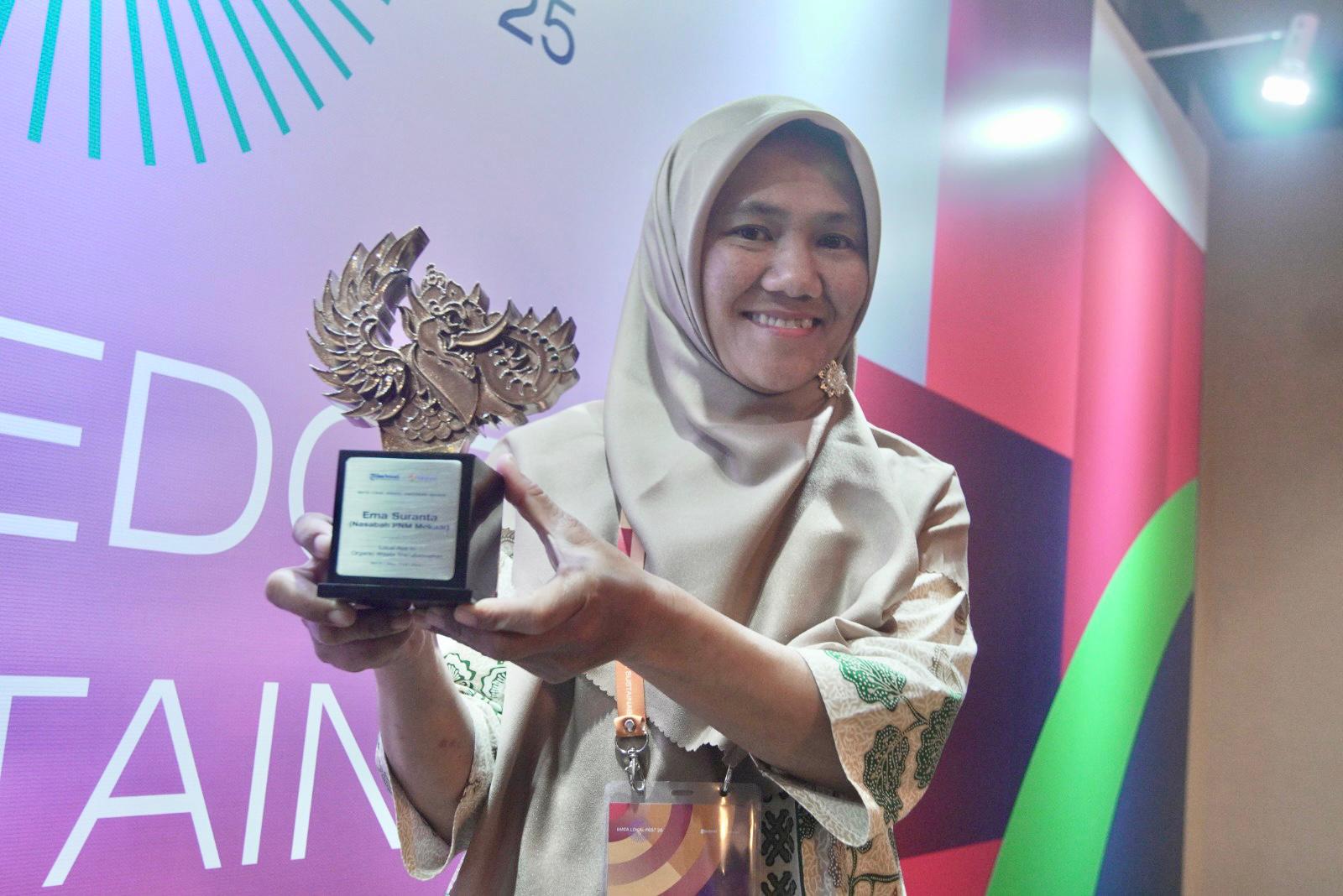 Luar Biasa, Nasabah PNM Mekaar Raih Penghargaan Mata Lokal Award 2025