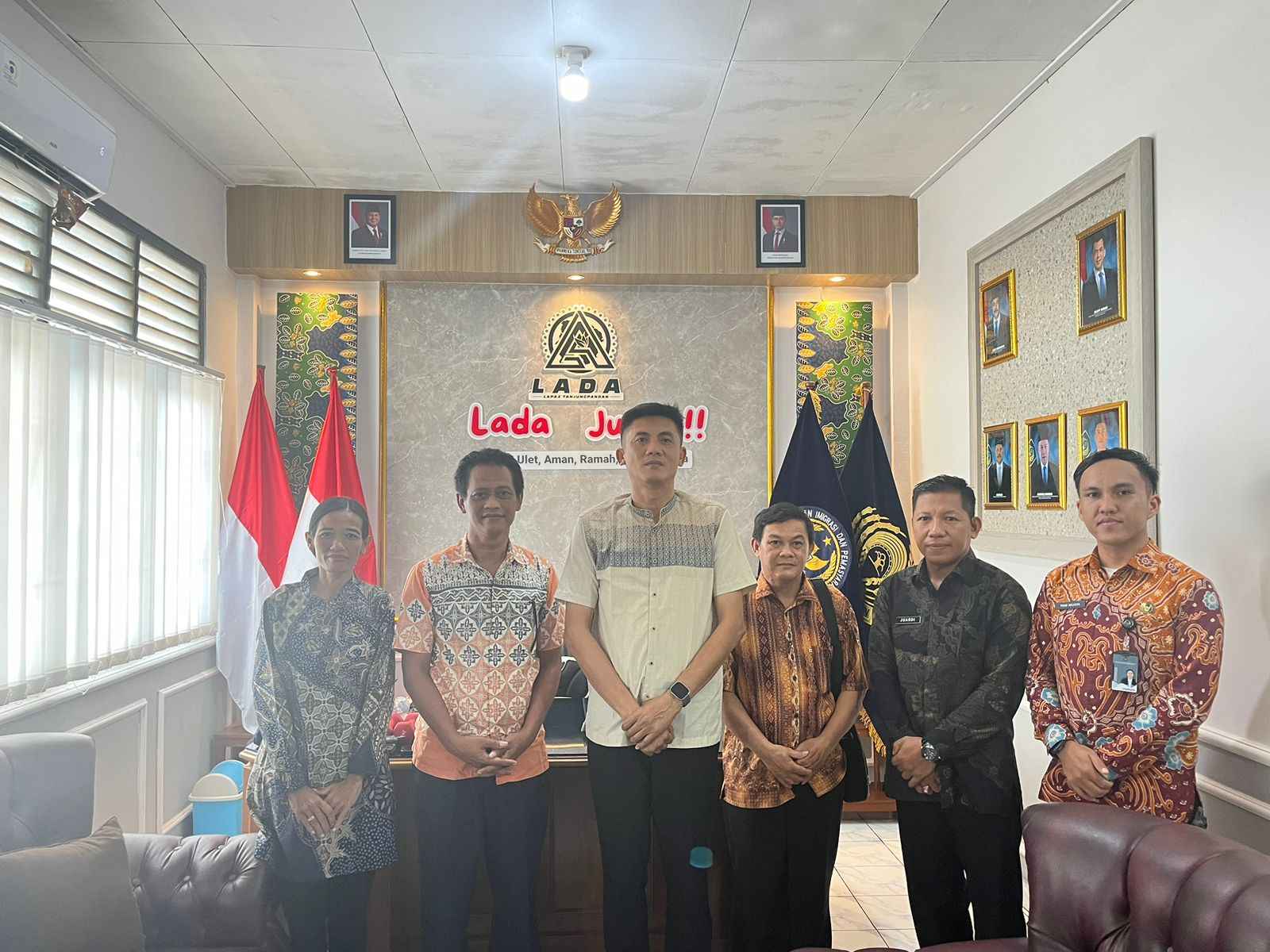 KUNJUNGAN PEMBIMAS BUDHA KE LAPAS TANJUNGPANDAN, GUNA PERKUAT KERJASAMA PEMBINAAN KEROHANIAN WARGA BINAAN