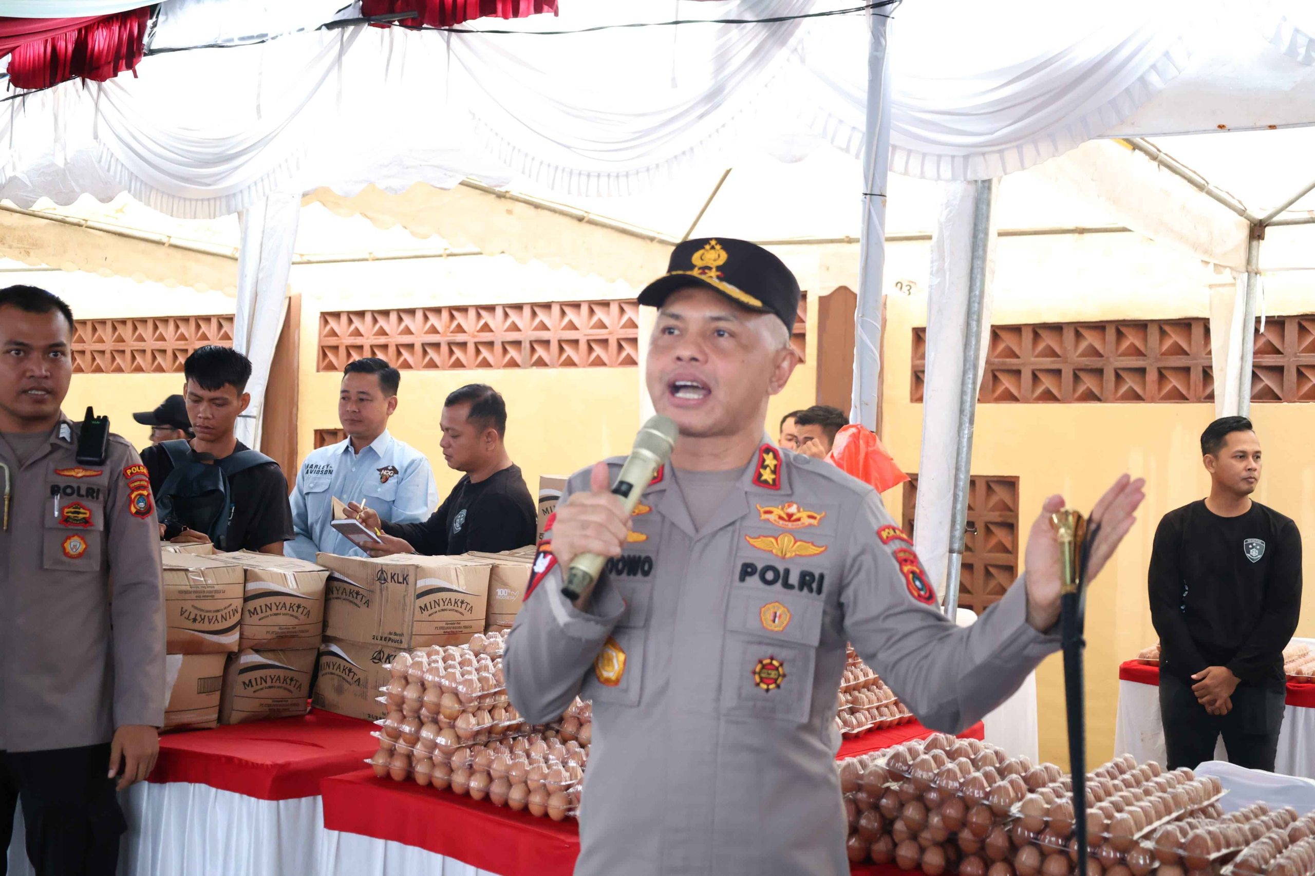 Polda Babel Gelar Bazar Murah Jelang HUT Bhayangkara Ke 79, Siapkan 1.000 Paket Sembako