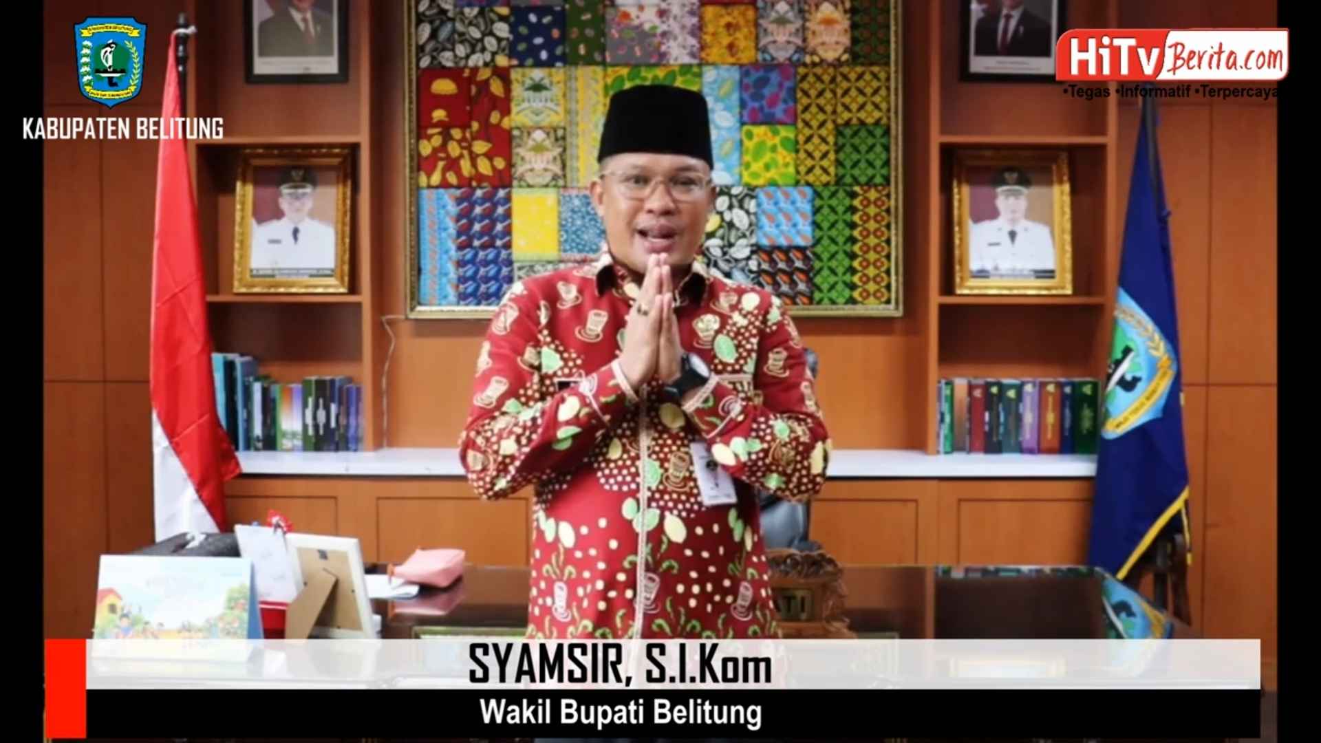 Syamsir, S.I.Kom Wakil Bupati Belitung Mengucapkan Selamat Hari Raya Idul Adha 1446 H