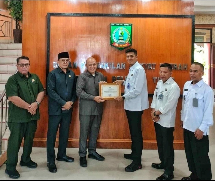 Lapas Tanjungpandan Raih Apresiasi DPRD Belitung Timur atas Inovasi Layanan Publik