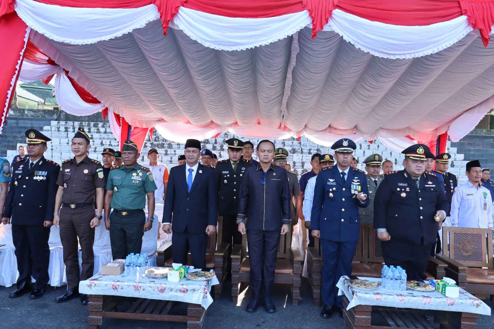 Semarak Khidmat Peringatan Hari Bhayangkara ke-79 di Polres Belitung