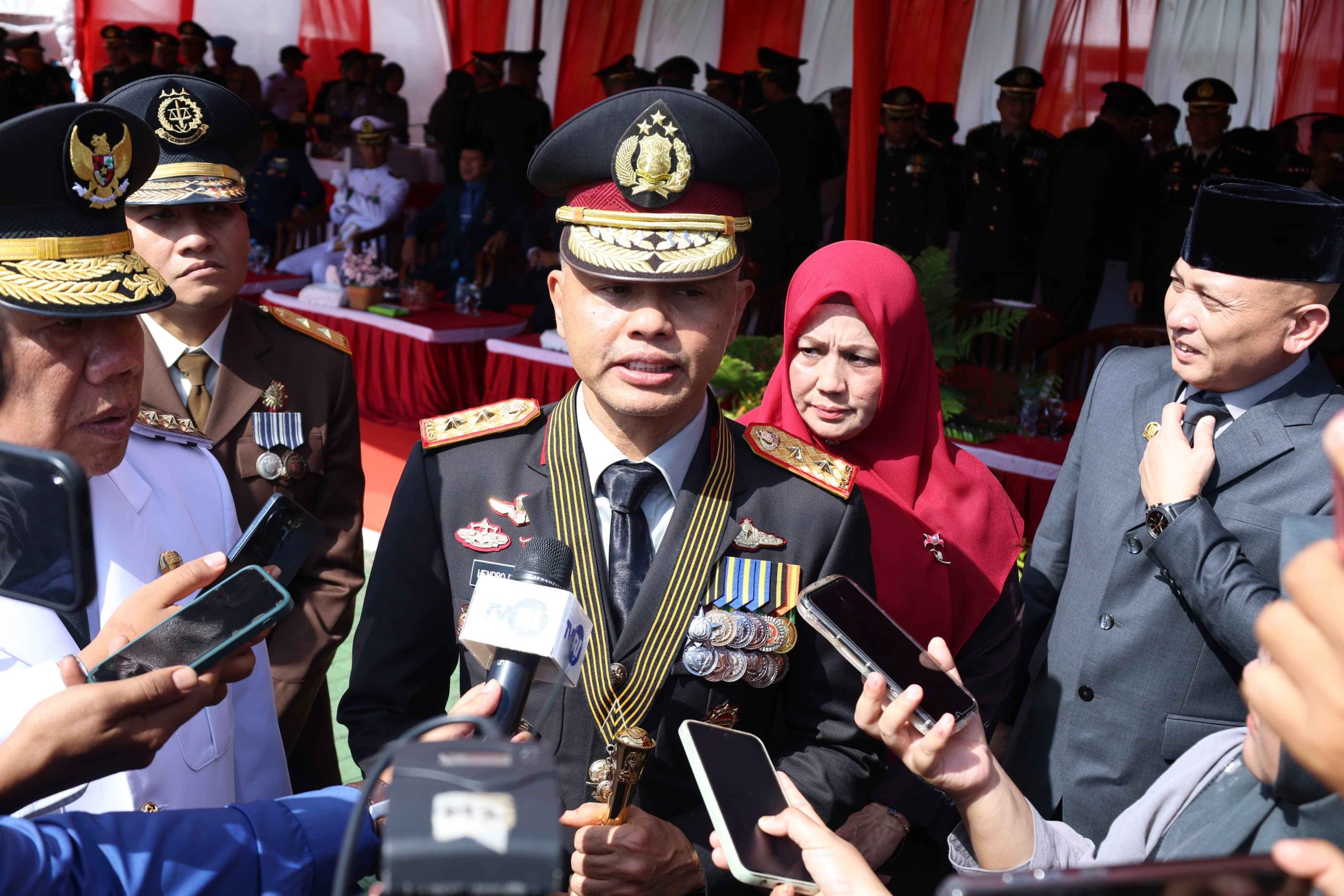 Puncak Hari Bhayangkara Ke 79, Kapolda Babel Sampaikan Apresiasi Dan Terimakasih Ke Masyarakat